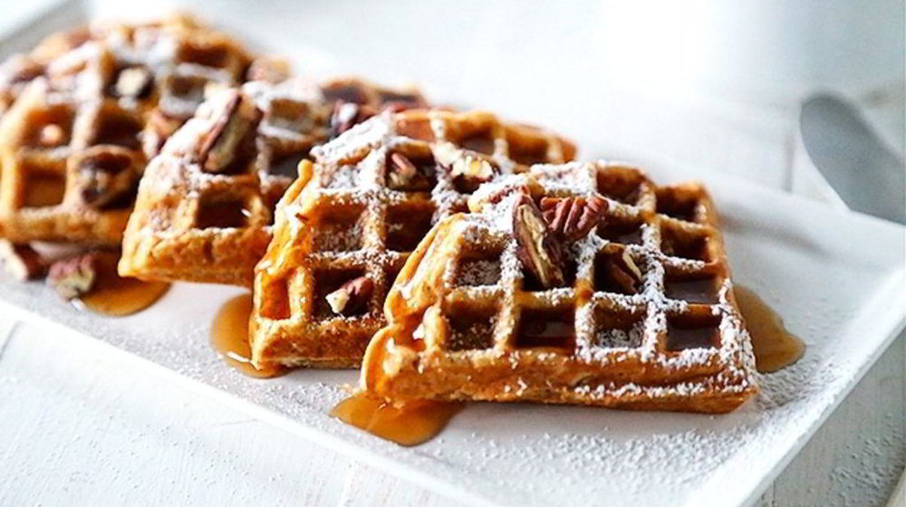 Как приготовить вафли сладкие