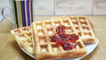 Рецепт Вафель в электровафельнице