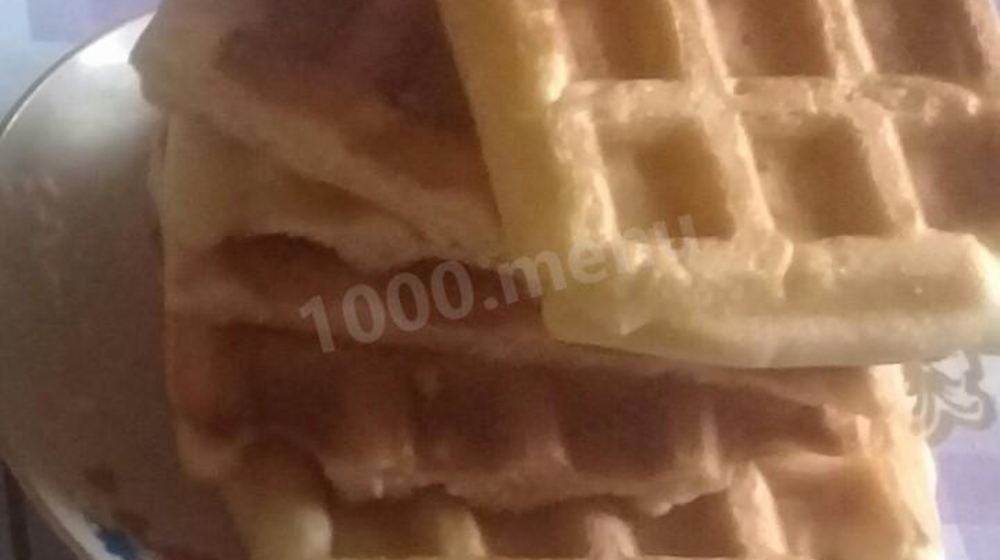 Как приготовить венские вафли на молоке