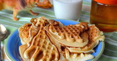 Рецепт Венских вафель Ребятам о зверятах