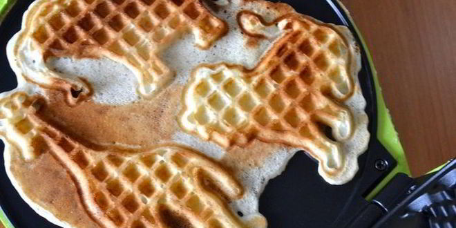 Рецепт венских вафель ребятам о зверятах