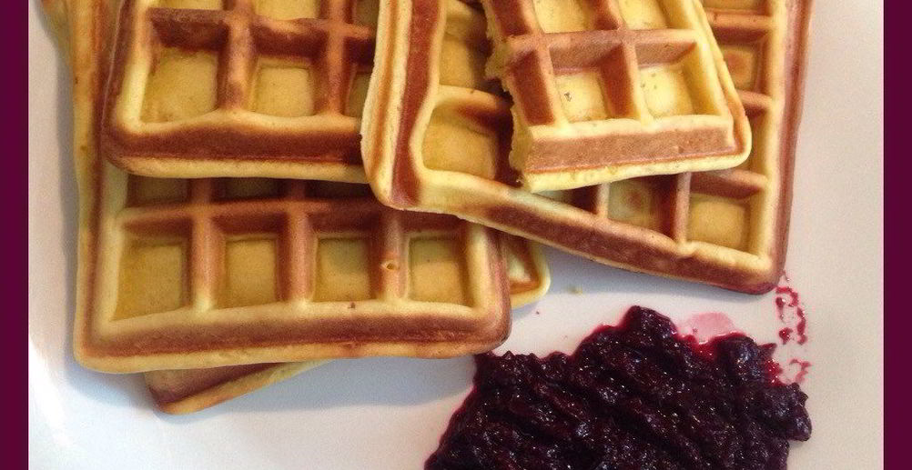 Рецепт вафли к завтраку