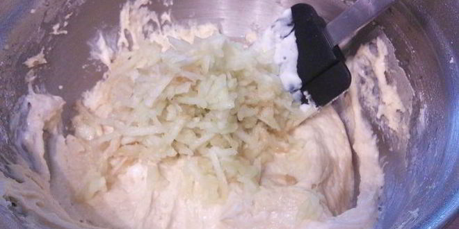 Рецепт яблочных вафель