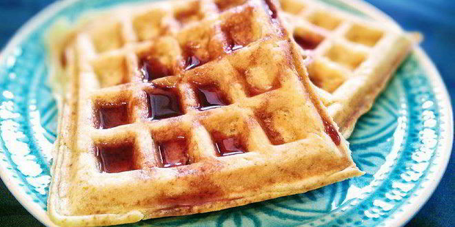 Рецепт яблочных вафель