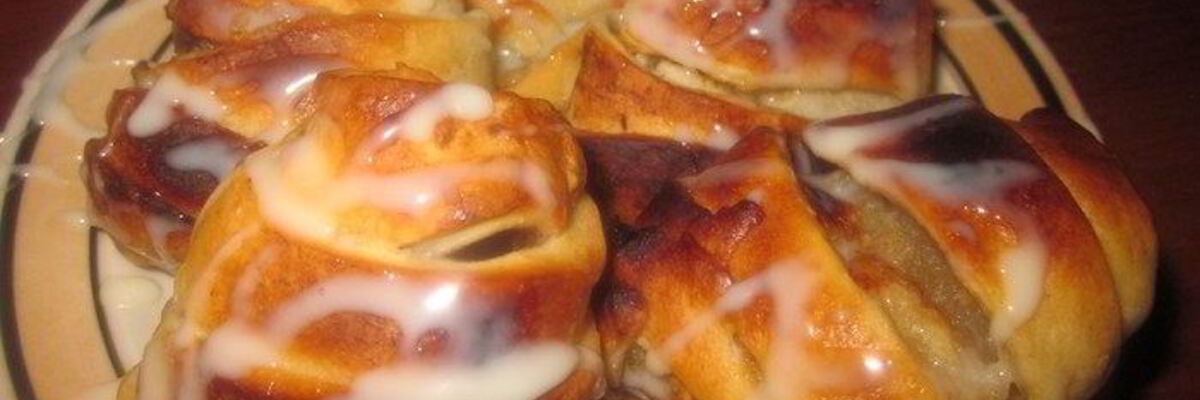 Рецепт Яблочных рулетиков