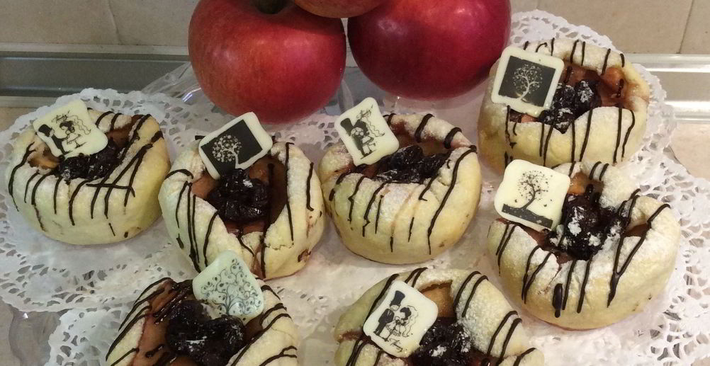 Рецепт печеные яблоки в тесте