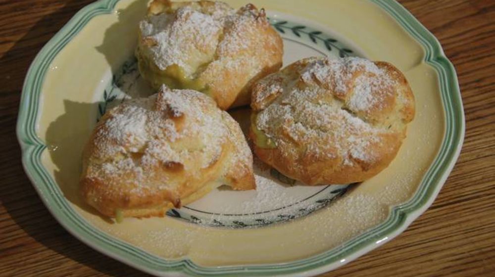 Как приготовить фисташковые профитроли