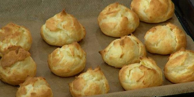 Рецепт фисташковых профитролей