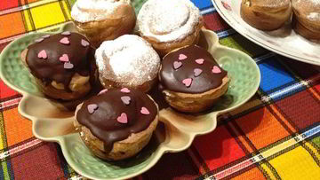 Рецепт Ленивых эклеров с творожной начинкой