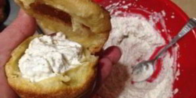 Рецепт ленивых эклеров с творожной начинкой