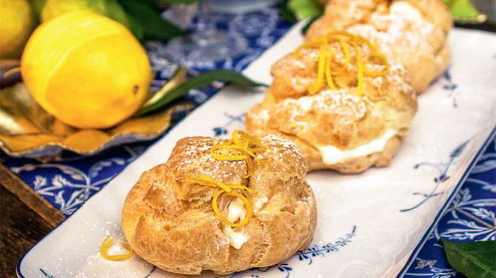 Как приготовить лимонные эклеры