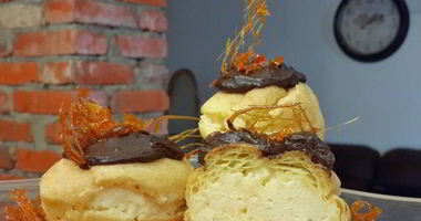 Рецепт Профитролей Птичье молоко