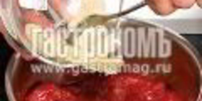 Рецепт профитролей с клубничной начинкой