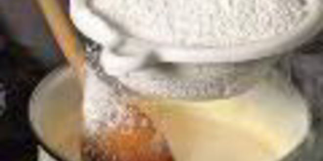 Рецепт профитролей с кремом из лосося