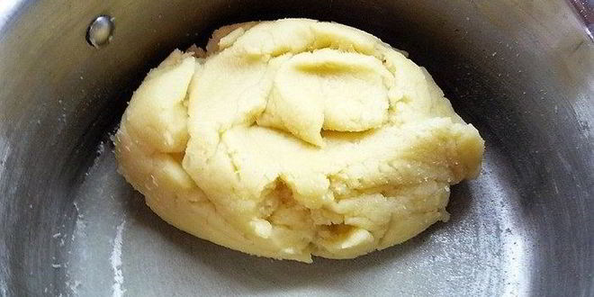 Рецепт профитролей с пармезаном и муссом из крабового мяса