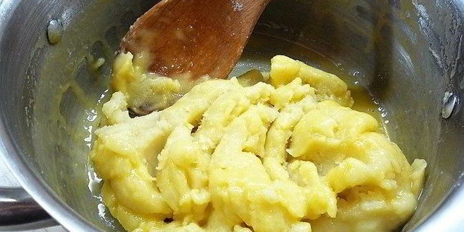 Рецепт профитролей с пармезаном и муссом из крабового мяса