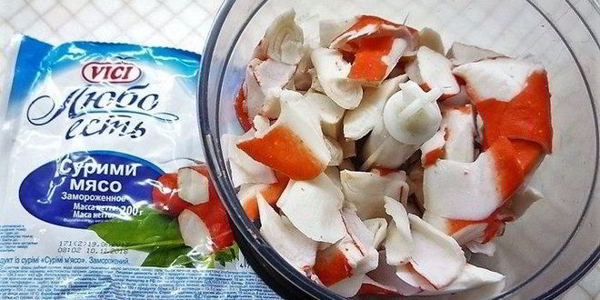 Рецепт профитролей с пармезаном и муссом из крабового мяса