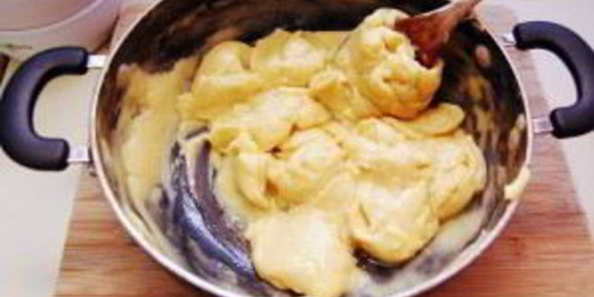 Рецепт профитролей с ромовой начинкой