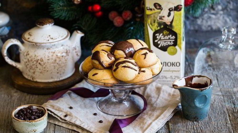 Как приготовить профитроли с шоколадом