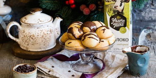 Рецепт профитролей с шоколадом