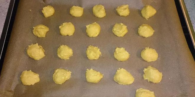 Рецепт профитролей с творожным сыром и семгой