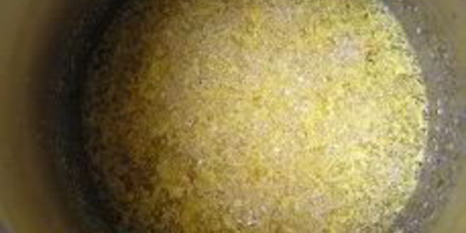 Рецепт шоколадна-апельсинового торт с профитролями