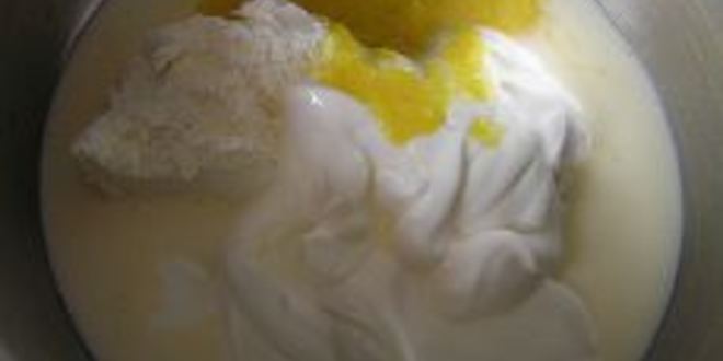 Рецепт шоколадна-апельсинового торт с профитролями