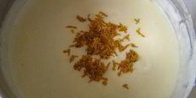 Рецепт шоколадна-апельсинового торт с профитролями