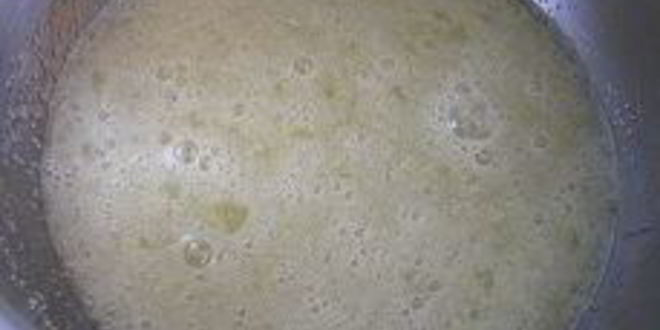 Рецепт шоколадна-апельсинового торт с профитролями