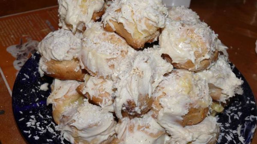 Как приготовить торт башня из профитролей