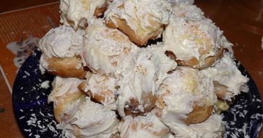 Рецепт Торта Башня из профитролей