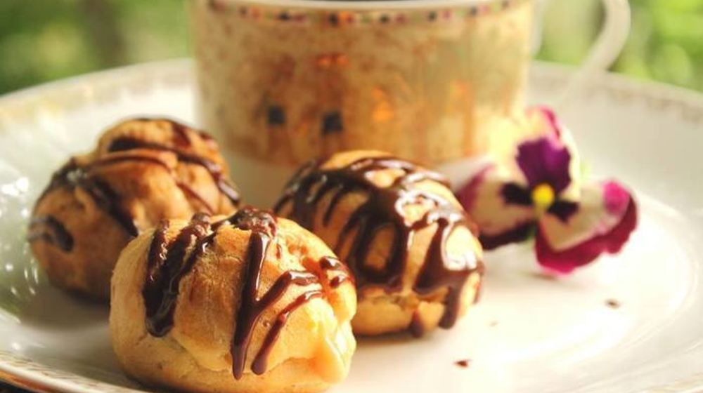 Как приготовить эклеры с кофейным кремом гроза