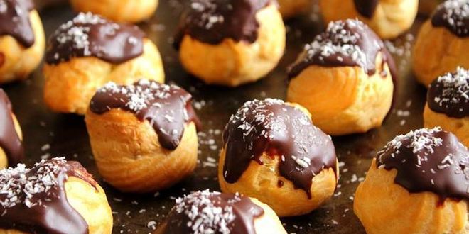 Рецепт эклеров с кофейным кремом гроза