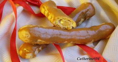 Рецепт Эклеров с кофейным заварным кремом