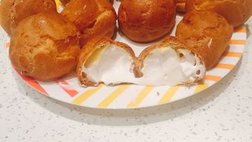 Рецепт Эклеров с заварным белковым кремом