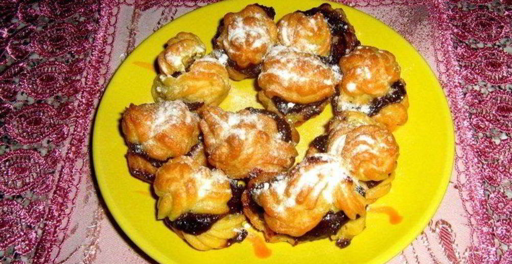 Рецепт простые эклеры