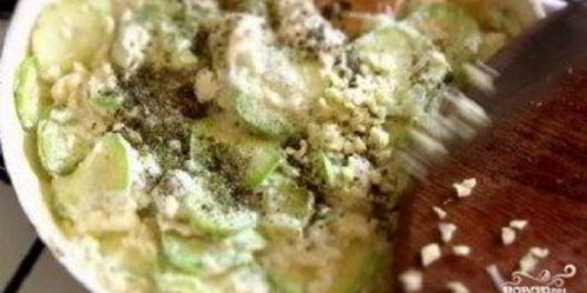 Рецепт кабачковой запеканки