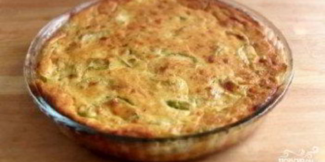 Рецепт кабачковой запеканки