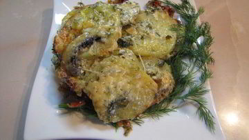 Рецепт Картофельной запеканки с грибами