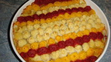 Рецепт Картофельной запеканки с курицей и грибами