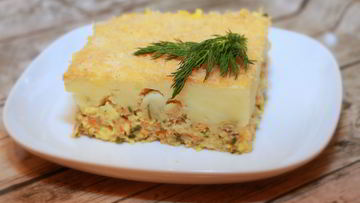 Рецепты картофельной запеканки