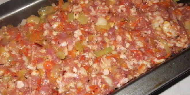 Рецепт мясной запеканки с цветной капустой