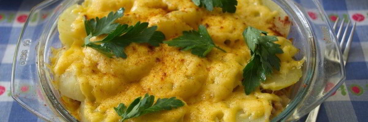 Рецепт Мясной запеканки в микроволновке