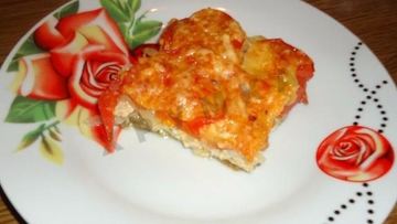 Рецепт Овощной запеканки с мясом