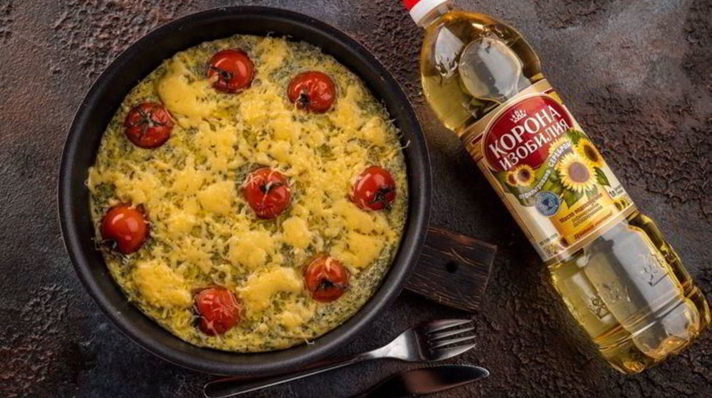 Как приготовить сырную запеканку с помидорами черри