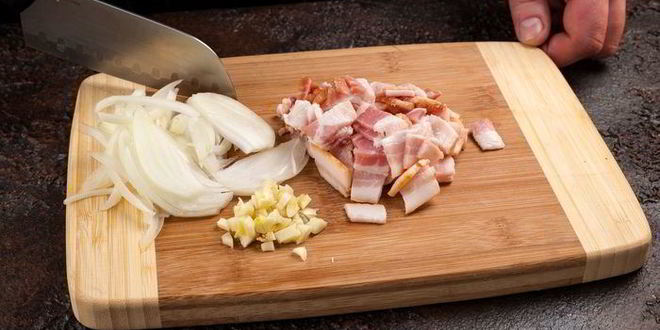 Рецепт сырной запеканки с помидорами черри