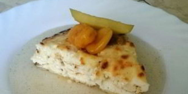 Рецепт творожной запеканки без масла