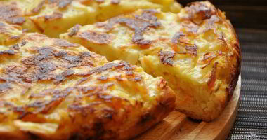 Рецепт Творожной запеканки с апельсиновой цедрой