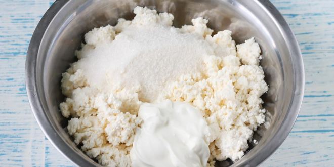 Рецепт творожной запеканки с крахмалом в духовке