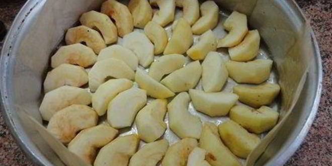 Рецепт творожной запеканки с яблоками